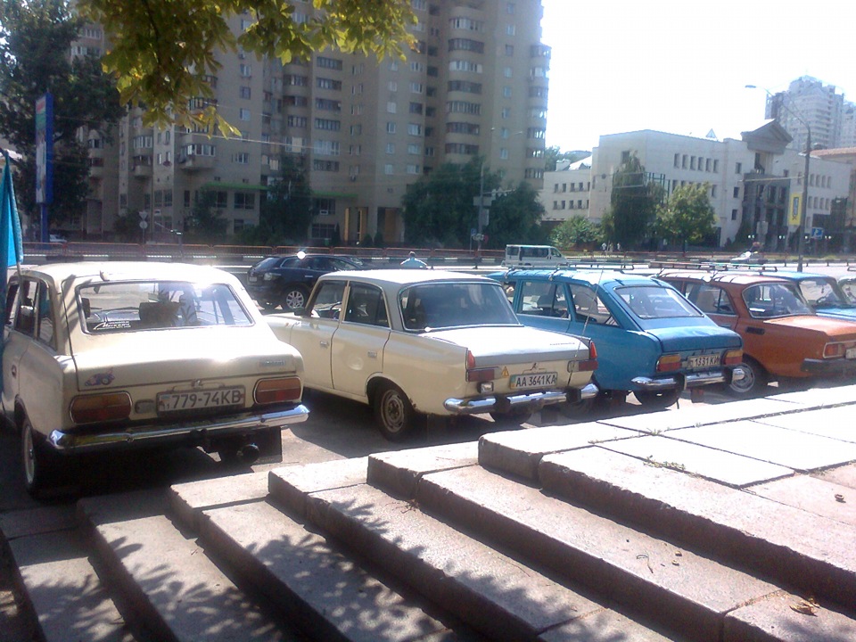 Зустріч Київського Авто Клубу Москвич 28.07.12 2