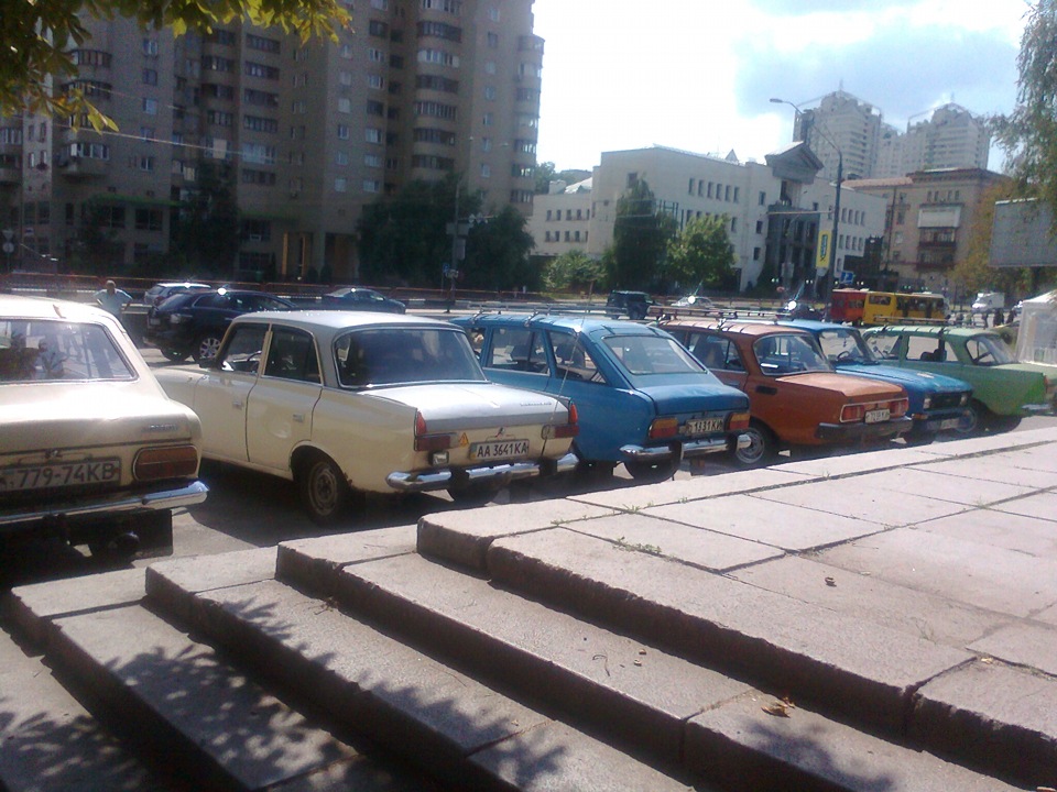 Зустріч Київського Авто Клубу Москвич 28.07.12 1