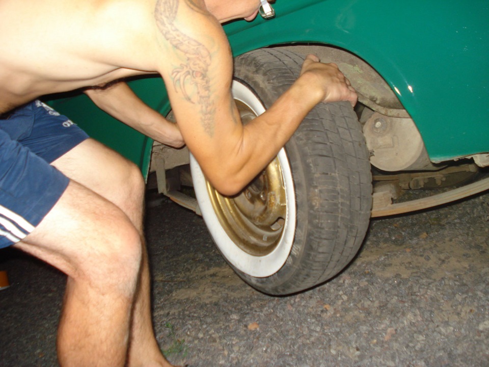 Встановлення пневматики. Початок… 3