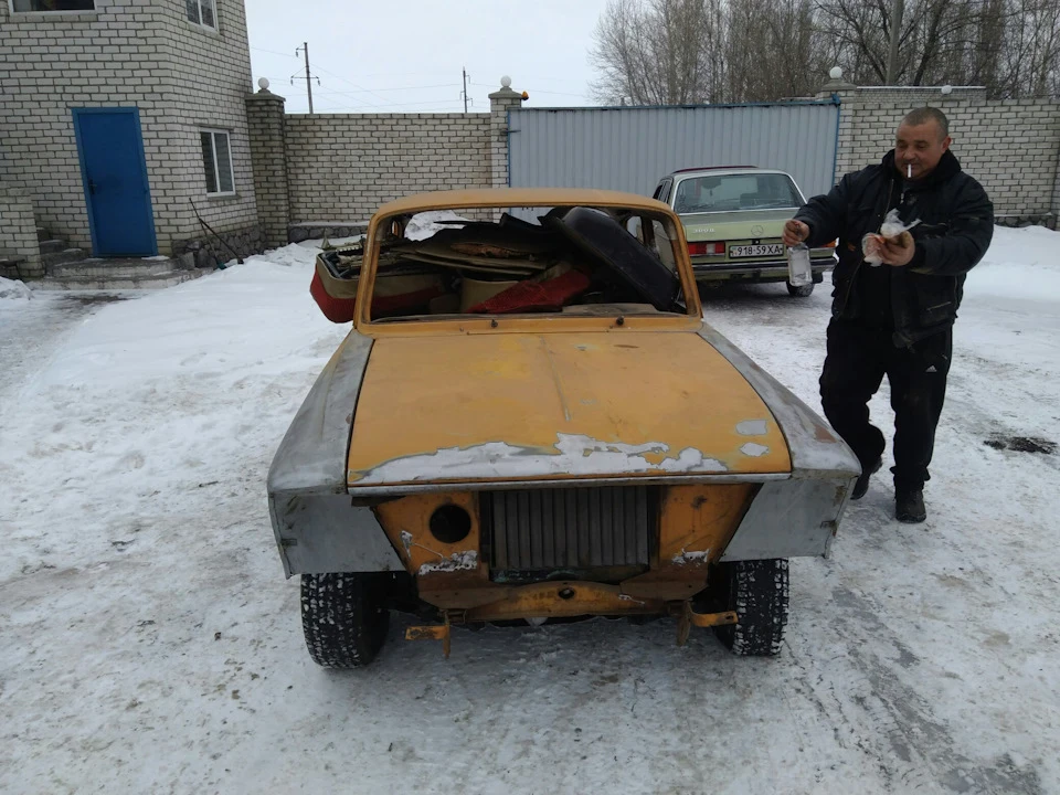 Едем на покраску