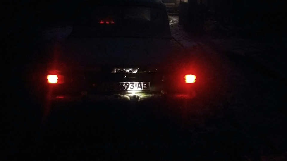 Поставив LED лампи на задні габарити! 4