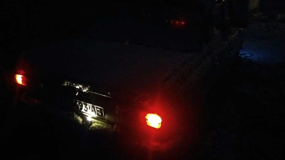Поставив LED лампи на задні габарити! 3
