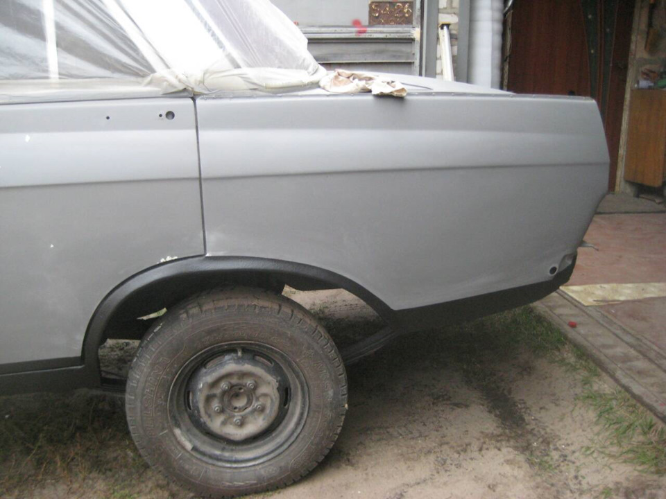 Нанесли гравітекс. 5