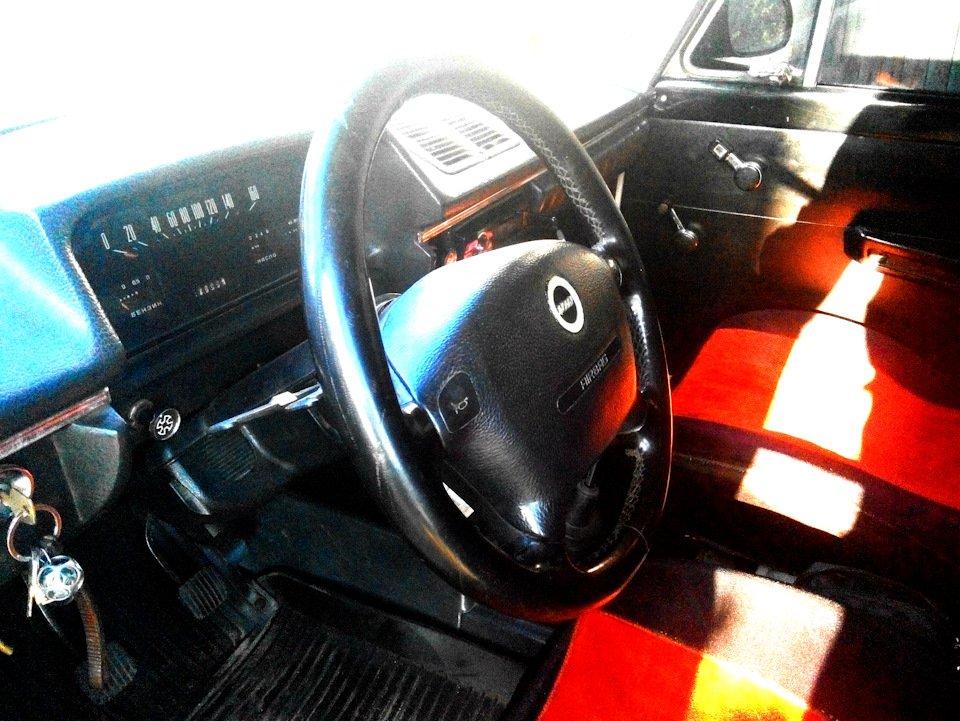 Руль із OPEL OMEGA B у Москвича! 1