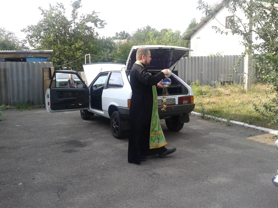 освячення авто. 2
