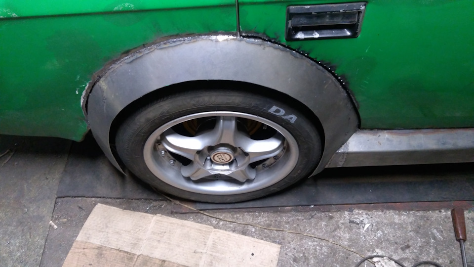 Bodykit. 1. Арки коліс (задня права 2) 1