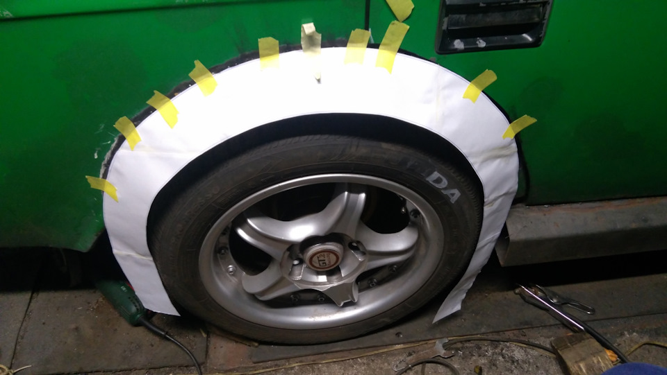 Bodykit. 1. Арки коліс (задня права) 5