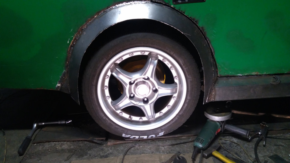 Bodykit. 1. Арки коліс (задня права 3) 1