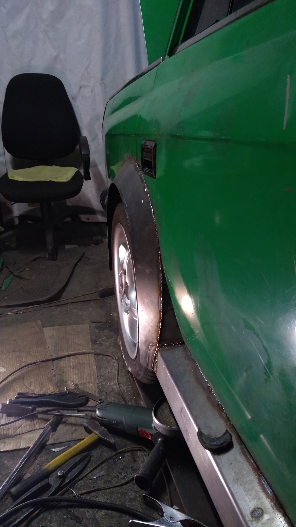 Bodykit. 1. Арки коліс (задня права 3) 2