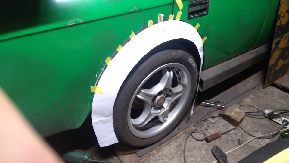Bodykit. 1. Арки коліс (задня права) 4
