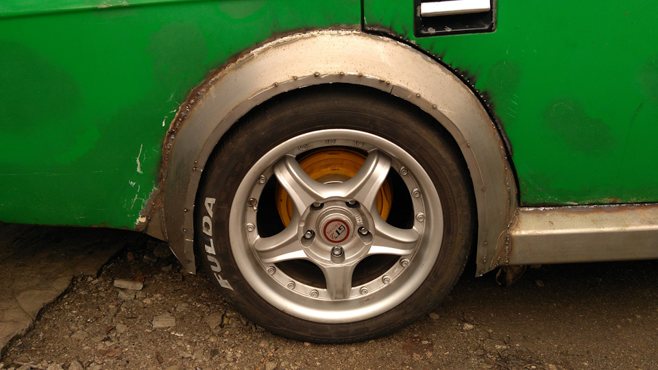 Bodykit. 2. Арки коліс (задня ліва 4) 4