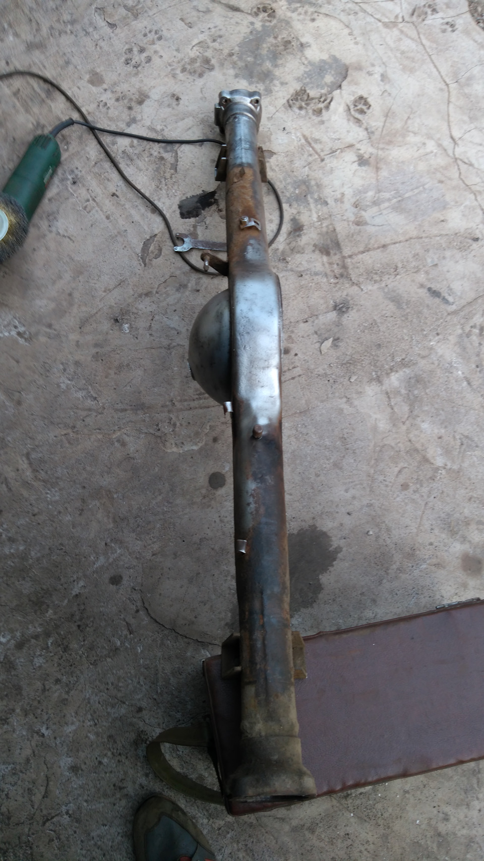 Підготовка задньої частини кузова до зварювання. Міст. 2