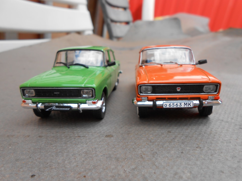 мої москвичі в масштабі 1/43 3