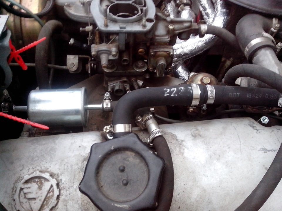 OIL Catcher installed 2