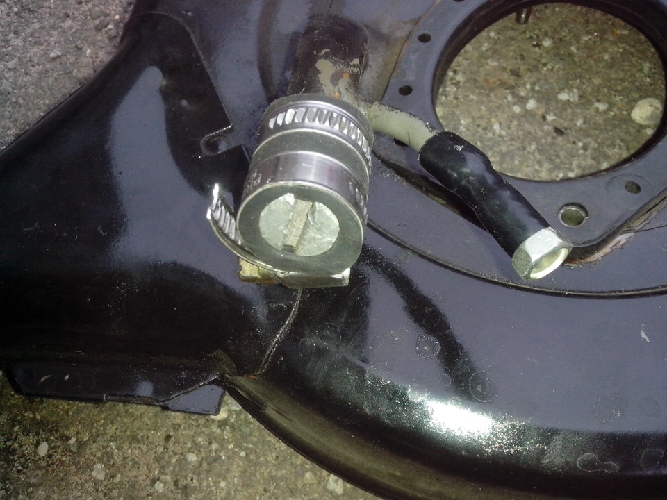OIL Catcher installed 4