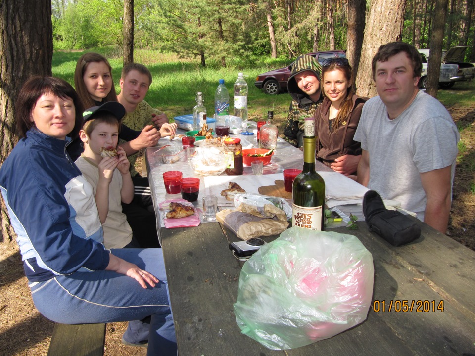Травневі свята 2014. Поїздка в м.Ромни на хрестини 3