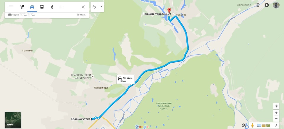 Поїздка в село. Співаючі тераси 1