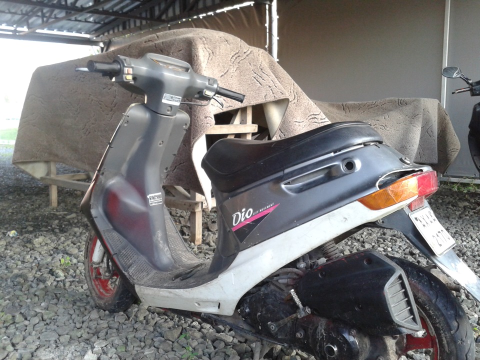 довго не писав або honda dio 18 1