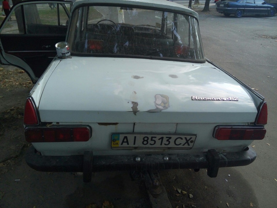 Зробив кришку багажника. 2