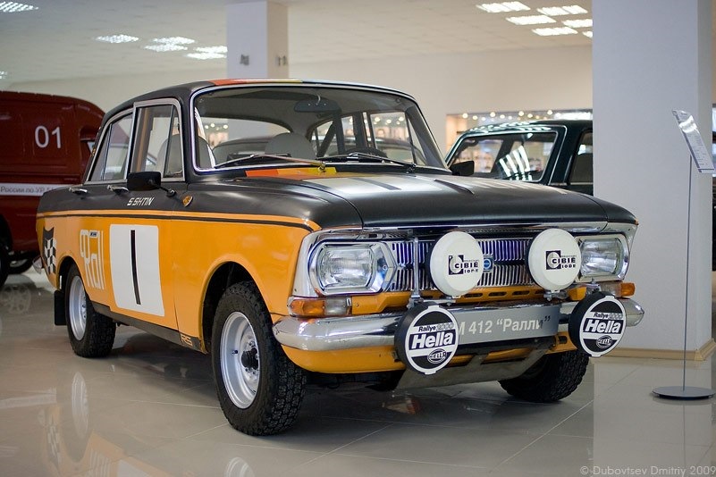Ралійний 412 в музеї ІЖМАШ 3