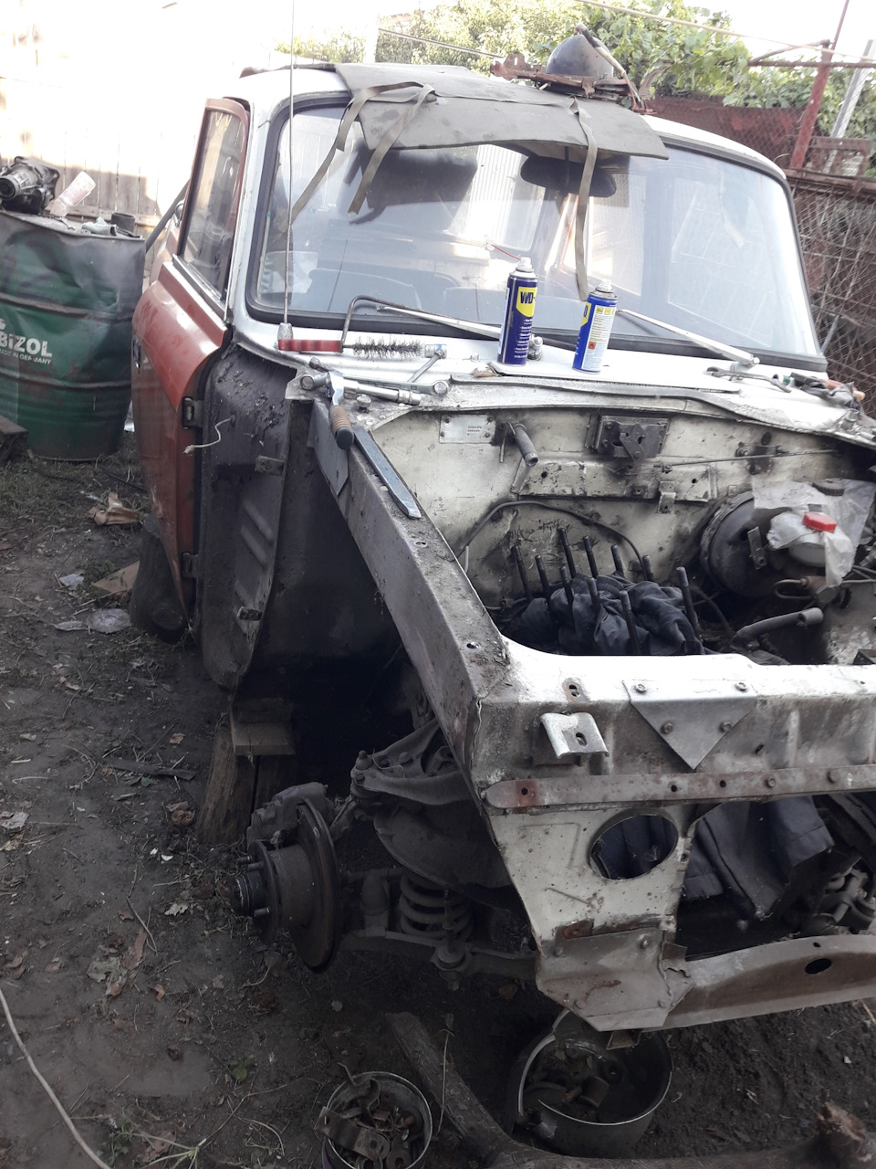 Стан передка кузова, фото після розбору 2
