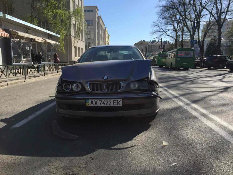 БМВ не дуже уважна виявилася
