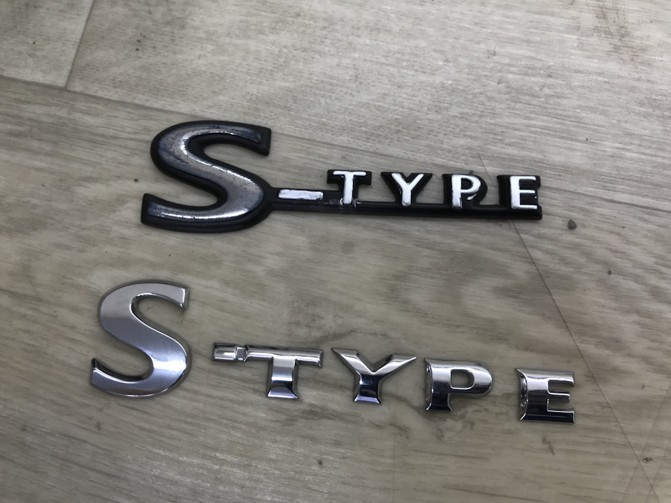 Рестайловий шильдик S-type 3