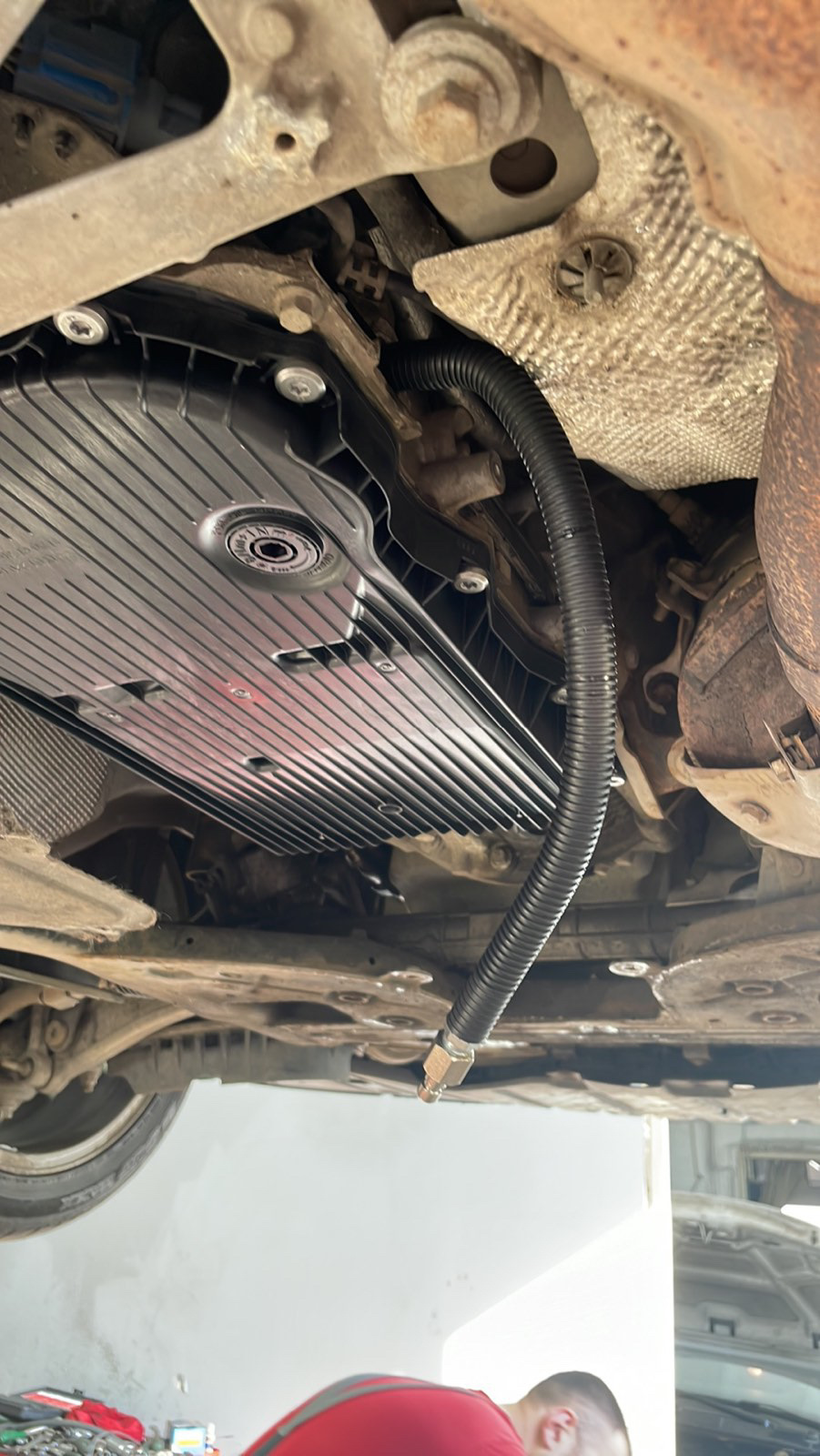 Заміна мастила в АКПП ZF8HP Jaguar XE 3