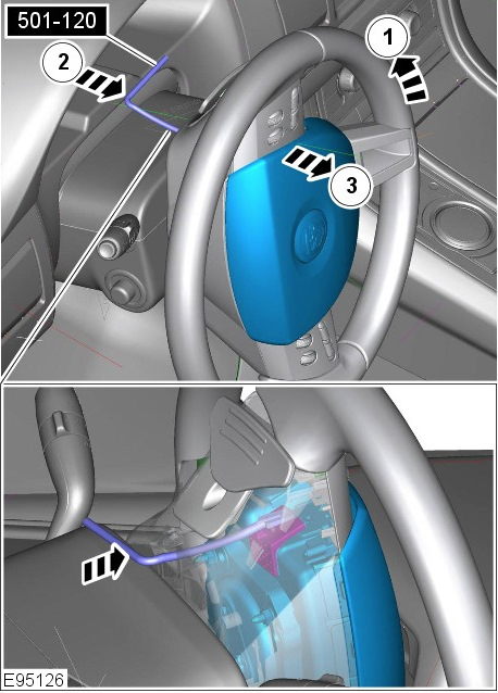 Уривки з коміксу Демонтаж подушки Airbag рульового колеса 3