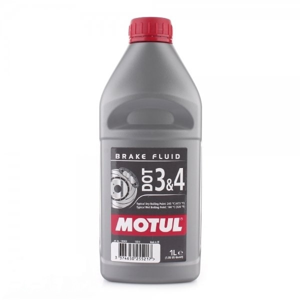 Заміна гальмівної рідини Motul DOT 3&4 2