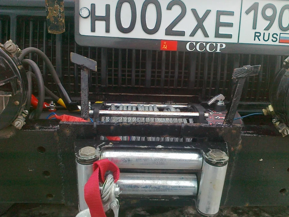 встановив нову лебідку
