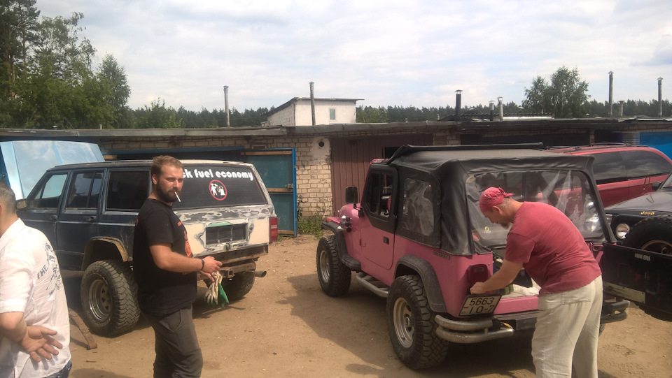 4-link для Jeep KJ + H&R пружинки 1