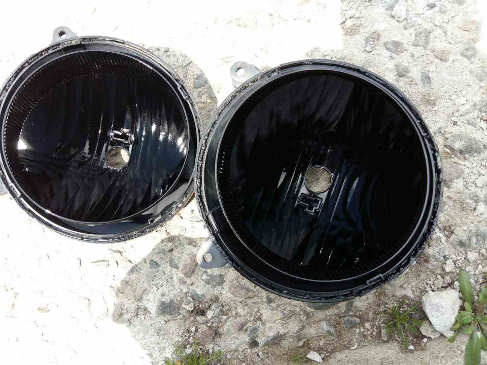 бі-галогенові лінзи в Jeep KJ 5