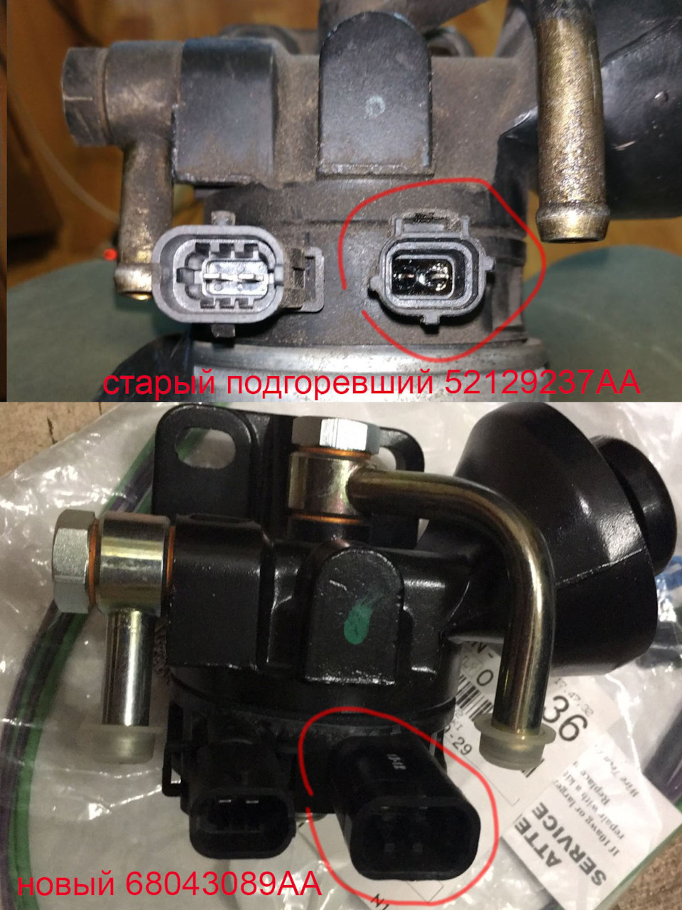 Сепаратор паливного фільтра прогорів. 1