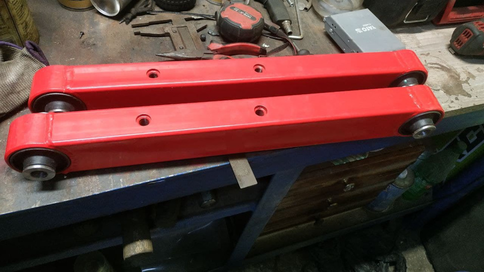 Покращені задні важелі на Jeep KJ 2