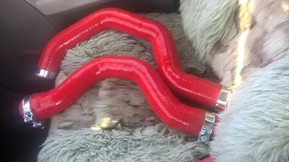 Встановлення силіконових патрубків Salers 2