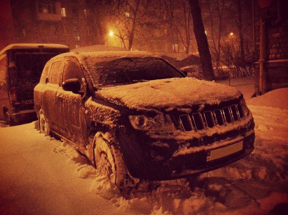 Весняна зима в Києві 1