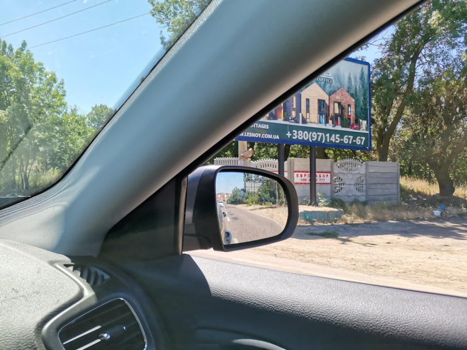 Заміна вкладишів дзеркал на Європу 4