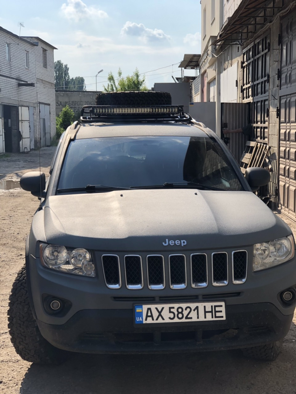 Експедиційний багажник jeep compass 1