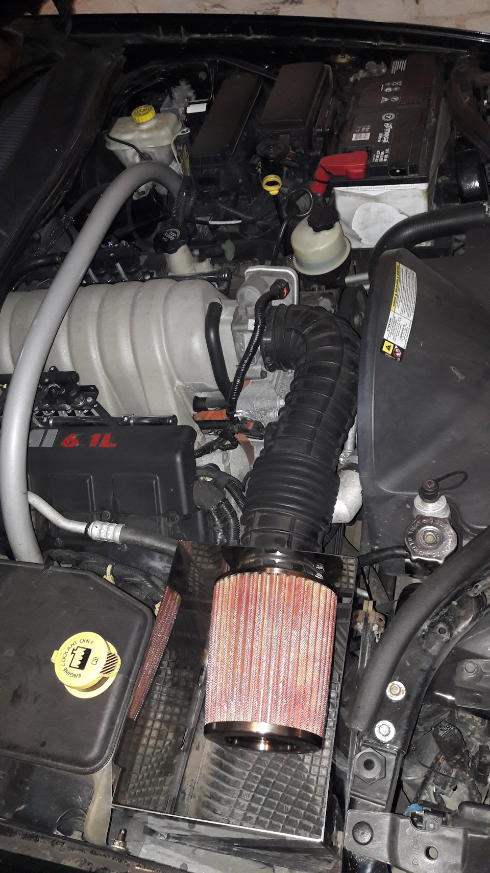 Впуск Jeep Grand Cherokee SRT8 3.5 Stainless Steel Pipe 5