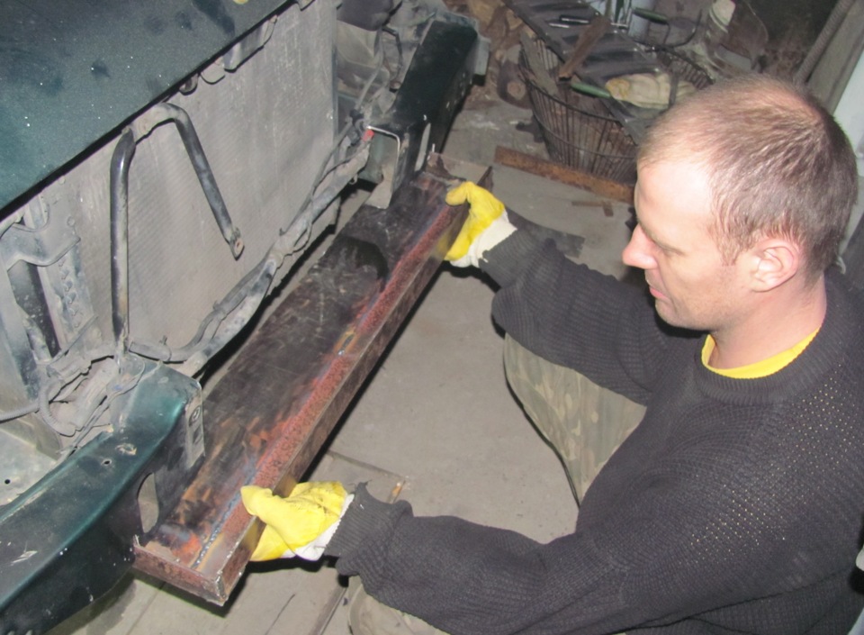 Встановлення лебідки 3