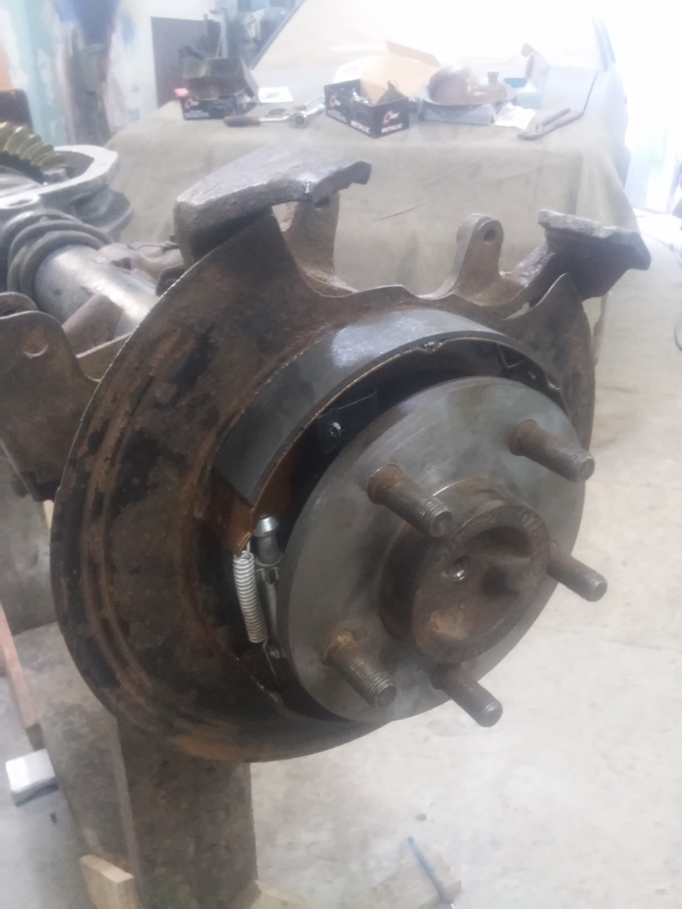 Ремонт заднього мосту (dana 44) 5