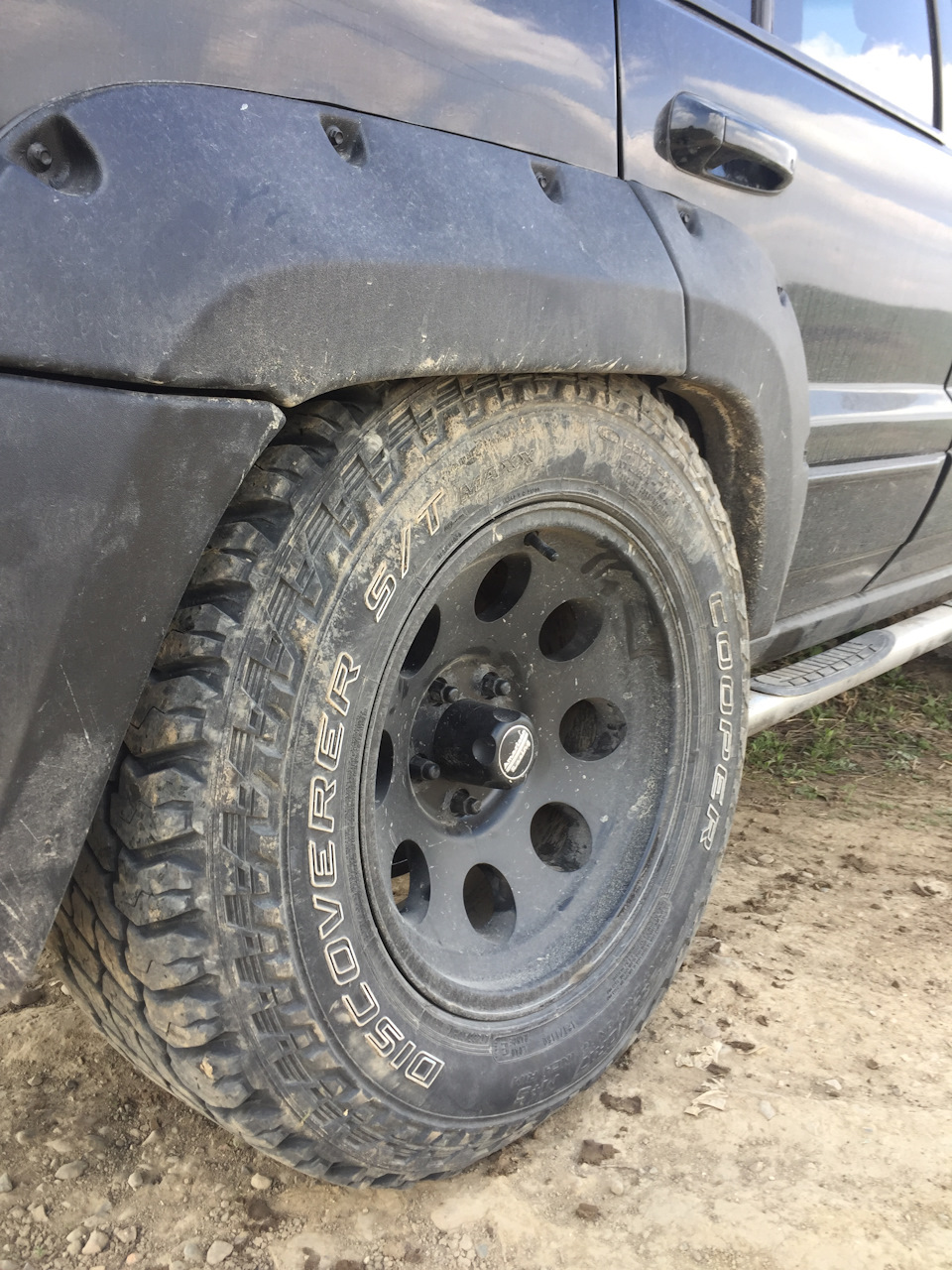 Діагоналка. Проба вивісити колеса. Jeep Flex 1