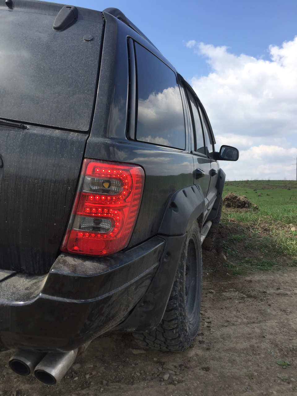 Діагоналка. Проба вивісити колеса. Jeep Flex 2