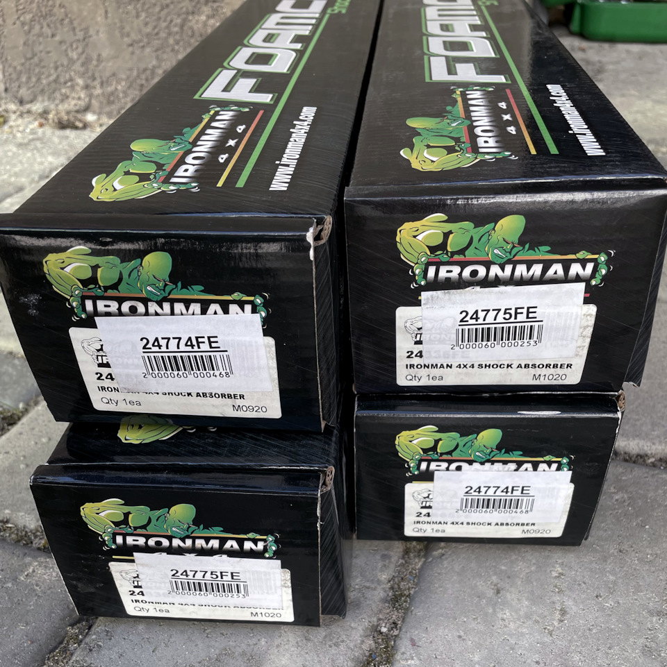 🔁 Фокси знову втомилися. Пробую Ironman Jeep WJ 24774FE / 24775FE 2