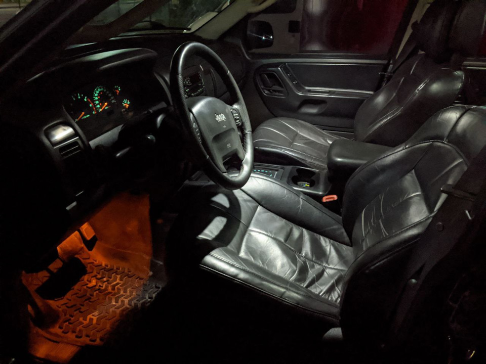 Лампочки в салон, діоди OSRAM. Jeep wj 2