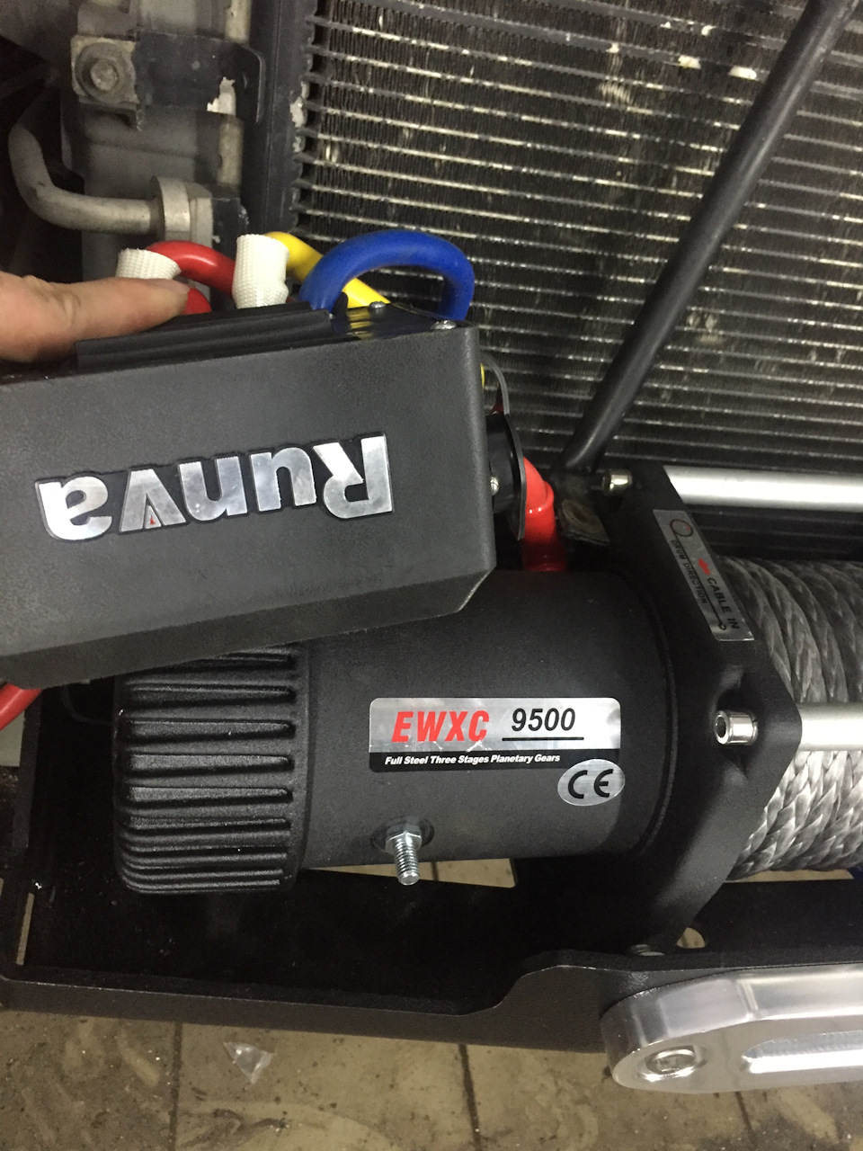 Лебідка Runva EWXC 9500. EWX-C 3