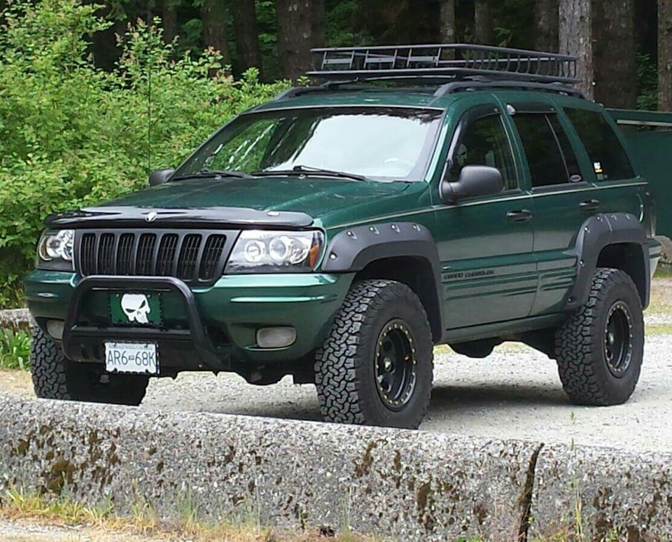 Ліфт комплект 4 дюйми. Jeep Grand Cherokee WJ 4,7. Lift kit 4 3