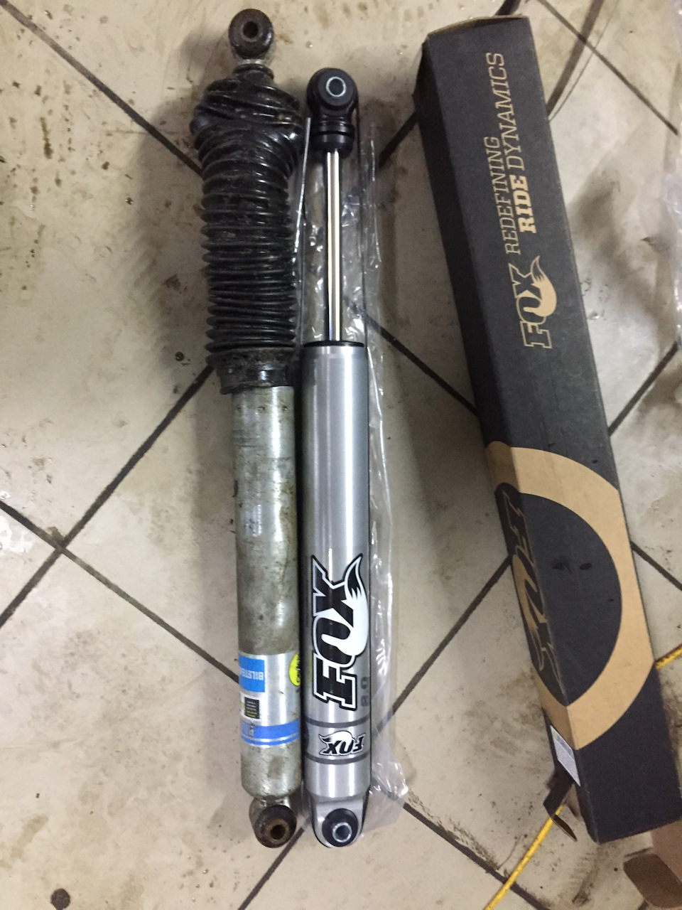🔁 Нові аморти Fox 2.0 Performance Shock на Jeep Grand Cherokee WJ 5