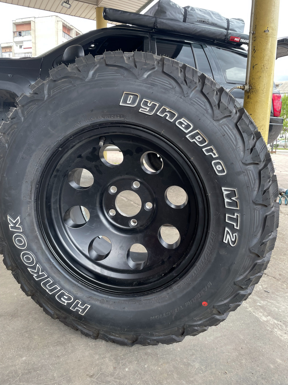 Шини. Hankook Dynapro MT2 RT05 285/70 R17 + Центруючі кільця для маточок 2